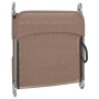 Folding sun loungers 2 pcs steel and brown textilene by vidaXL, Loungers - Ref: Foro24-360184, Price: 63,11 €, Discount: %