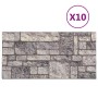 3D Wall Panels Brick Design 10 pcs EPS Light Gray by vidaXL, Wall covering - Ref: Foro24-149586, Price: 181,48 €, Discount: %