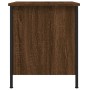 Oak brown engineered wood bedside table 40x42x50 cm by vidaXL, Nightstands - Ref: Foro24-825941, Price: 40,40 €, Discount: %