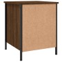 Oak brown engineered wood bedside table 40x42x50 cm by vidaXL, Nightstands - Ref: Foro24-825941, Price: 40,40 €, Discount: %