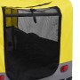 Fahrradanhänger Haustier-Kinderwagen 2 in 1 Gelb Grau von vidaXL, Kinderwagen für Haustiere - Ref: Foro24-92442, Preis: 128,9...