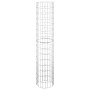 Circular galvanized steel gabion post Ø30x150 cm by vidaXL, fence panels - Ref: Foro24-152013, Price: 45,22 €, Discount: %