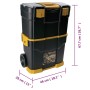 Rolling tool box 460x280x677 mm PP by vidaXL, Toolboxes - Ref: Foro24-151840, Price: 80,67 €, Discount: %