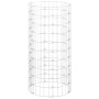 Circular galvanized steel gabion post Ø50x100 cm by vidaXL, fence panels - Ref: Foro24-152016, Price: 49,20 €, Discount: %