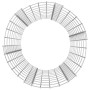 Circular galvanized steel gabion post Ø50x100 cm by vidaXL, fence panels - Ref: Foro24-152016, Price: 49,20 €, Discount: %