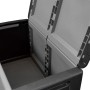 Dark gray and black garden storage trunk 230 L 96x53x57 cm by vidaXL, Outdoor storage boxes - Ref: Foro24-151817, Price: 100,...