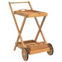 Carrito camarera madera maciza de acacia 54x87x90 cm de vidaXL, Carros de cocina y comedor - Ref: Foro24-319424, Precio: 91,7...