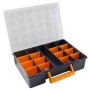 Cajas de accesorios 2 uds divisores extraíbles PP 360x250x85mm de vidaXL, Cajas de herramientas - Ref: Foro24-151836, Precio:...