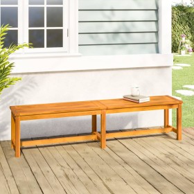 Gartenbank aus massivem Akazienholz 180x35x45 cm von vidaXL, Gartenbänke - Ref: Foro24-319421, Preis: 123,99 €, Rabatt: %