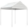 Cenador con techo polietileno blanco 8,92x2,28x2,69 m de vidaXL, Carpas y cenadores - Ref: Foro24-3155504, Precio: 259,75 €, ...