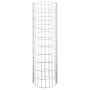 Circular gabion post made of galvanized steel Ø30x100 cm by vidaXL, fence panels - Ref: Foro24-152012, Price: 38,73 €, Discou...