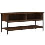 Brown oak plywood TV cabinet 100x35x45 cm by vidaXL, TV Furniture - Ref: Foro24-832787, Price: 50,98 €, Discount: %