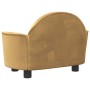 Cama para perros de terciopelo marrón 66x40x45 cm de vidaXL, Camas para perros - Ref: Foro24-171843, Precio: 72,68 €, Descuen...