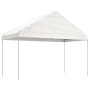 Gazebo with white polyethylene roof 6.69x4.08x3.22 m by vidaXL, Tents and gazebos - Ref: Foro24-3155511, Price: 268,02 €, Dis...