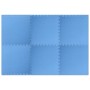 Blue EVA rubber mats 6 pcs 2.16㎡ by vidaXL, Gym equipment mats - Ref: Foro24-92464, Price: 36,83 €, Discount: %