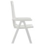 Reclining garden chairs 2 units PP white by vidaXL, Garden chairs - Ref: Foro24-364710, Price: 210,99 €, Discount: %