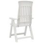 Reclining garden chairs 2 units PP white by vidaXL, Garden chairs - Ref: Foro24-364710, Price: 210,99 €, Discount: %