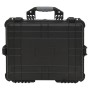 Portable black PP flight case 55x43x21 cm by vidaXL, Camera bags and cases - Ref: Foro24-51798, Price: 93,99 €, Discount: %