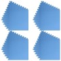 Blue EVA rubber mats 24 pcs 8.64㎡ by vidaXL, Gym equipment mats - Ref: Foro24-92466, Price: 106,72 €, Discount: %