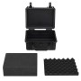 Black PP portable flight case 24x19x11 cm by vidaXL, Camera bags and cases - Ref: Foro24-51794, Price: 24,26 €, Discount: %