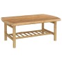 Mesa de centro de jardín bambú 90x55x37 cm de vidaXL, Sofás modulares de exterior - Ref: Foro24-363463, Precio: 84,99 €, Desc...