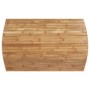 Mesa de centro de jardín bambú 90x55x37 cm de vidaXL, Sofás modulares de exterior - Ref: Foro24-363463, Precio: 84,99 €, Desc...