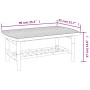 Bamboo garden coffee table 90x55x37 cm by vidaXL, Modular outdoor sofas - Ref: Foro24-363463, Price: 90,21 €, Discount: %