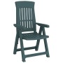 Garden reclining chairs, 2 units, green PP by vidaXL, Garden chairs - Ref: Foro24-364711, Price: 173,42 €, Discount: %