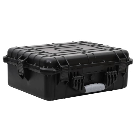 Portable black PP flight case 52x40x19 cm by vidaXL, Camera bags and cases - Ref: Foro24-51799, Price: 84,24 €, Discount: %