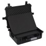 Portable black PP flight case 52x40x19 cm by vidaXL, Camera bags and cases - Ref: Foro24-51799, Price: 84,24 €, Discount: %