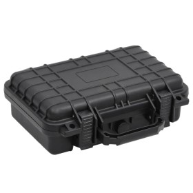 Portable black PP flight case 30x22x10 cm by vidaXL, Camera bags and cases - Ref: Foro24-51793, Price: 22,36 €, Discount: %