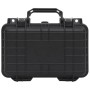 Portable black PP flight case 30x22x10 cm by vidaXL, Camera bags and cases - Ref: Foro24-51793, Price: 23,15 €, Discount: %