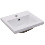 Built-in white ceramic washbasin 42x39x18 cm by vidaXL, Sinks - Ref: Foro24-145060, Price: 81,99 €, Discount: %