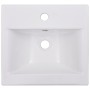 Built-in white ceramic washbasin 42x39x18 cm by vidaXL, Sinks - Ref: Foro24-145060, Price: 81,99 €, Discount: %