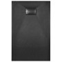 Plato de ducha SMC negro 100x80 cm de vidaXL, Platos de ducha - Ref: Foro24-144781, Precio: 180,29 €, Descuento: %