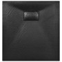 SMC black shower tray 90x80 cm by vidaXL, Shower trays - Ref: Foro24-144778, Price: 180,56 €, Discount: %