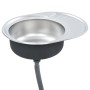 Fregadero cocina con colador y sifón acero inoxidable ovalado de vidaXL, Fregaderos - Ref: Foro24-145072, Precio: 65,46 €, De...