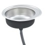 Fregadero de cocina con colador y sifón de acero inoxidable de vidaXL, Fregaderos - Ref: Foro24-145071, Precio: 57,96 €, Desc...