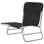 Folding sun loungers 2 units, steel and black textilene by vidaXL, Loungers - Ref: Foro24-360181, Price: 66,55 €, Discount: %