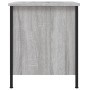 Bedside table made of gray Sonoma engineered wood, 40x42x50 cm. by vidaXL, Nightstands - Ref: Foro24-825939, Price: 44,79 €, ...