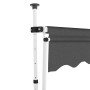 Manually operated retractable awning anthracite 250 cm by vidaXL, Awnings - Ref: Foro24-143689, Price: 80,80 €, Discount: %