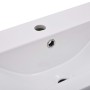 Lavabo encastrado de cerámica blanco 81x39,5x18,5 cm de vidaXL, Lavabos - Ref: Foro24-145062, Precio: 180,50 €, Descuento: %