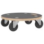 2 round supports with wheels Ø38x11.5 cm by vidaXL, Loading platforms and pallets - Ref: Foro24-154892, Price: 44,73 €, Disco...