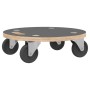 2 round supports with wheels Ø38x11.5 cm by vidaXL, Loading platforms and pallets - Ref: Foro24-154892, Price: 44,73 €, Disco...