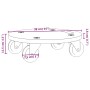 2 round supports with wheels Ø38x11.5 cm by vidaXL, Loading platforms and pallets - Ref: Foro24-154892, Price: 44,73 €, Disco...