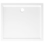 Rectangular white ABS shower tray 80x90 cm by vidaXL, Shower trays - Ref: Foro24-148908, Price: 146,18 €, Discount: %