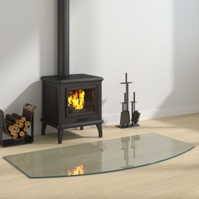 Glass plate for fireplace 120x60 cm by vidaXL, Glass - Ref: Foro24-324156, Price: 58,81 €, Discount: %