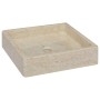 Cream marble sink 40x40x10 cm by vidaXL, Sinks - Ref: Foro24-149168, Price: 133,46 €, Discount: %