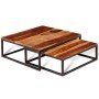 Stackable coffee tables 2 units solid sheesham wood by vidaXL, Coffee table - Ref: Foro24-243961, Price: 111,79 €, Discount: %