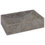 Gray marble sink with gloss 45x30x12 cm by vidaXL, Sinks - Ref: Foro24-149156, Price: 125,40 €, Discount: %